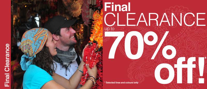 Craghoppers Final Clearance Sale with up to 70% off