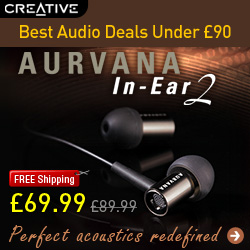 £20 Off Aurvana In-Ear2 Noise-Isolating Earphones