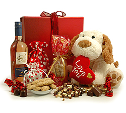 Cuddly Dog Gift Box 