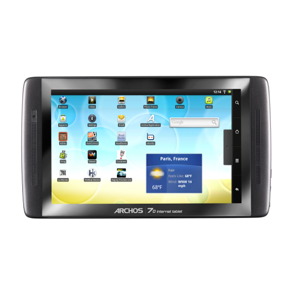 Archos 70 - 250GB Android 7inch Internet Tablet