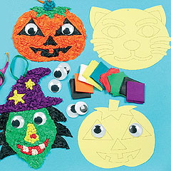 Halloween Tissue Craft Decorations
