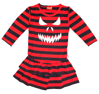 Sci Fi Girls Clothes : Scary Face Skater Dress