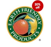 20% off Earth Friendly Household Cleaning products