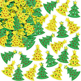 Christmas Tree Felt Stickers