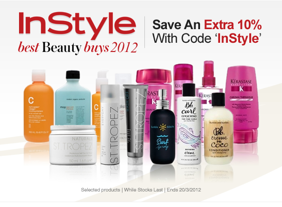 10% Off InStyle Best Beauty Buys 2012