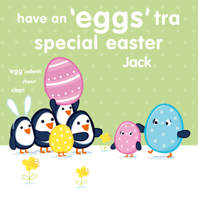 Buy 2 Personalised Easter Cards & Save £2.5