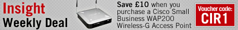 £10 Off Cisco Small Business WAP200 Wireless-G Access Point