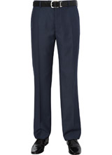 CUT Navy Micro Design Trousers