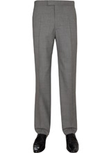 110th Light Grey Fine Stripe Trouser