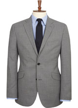 110th Light Grey Fine Stripe Jacket