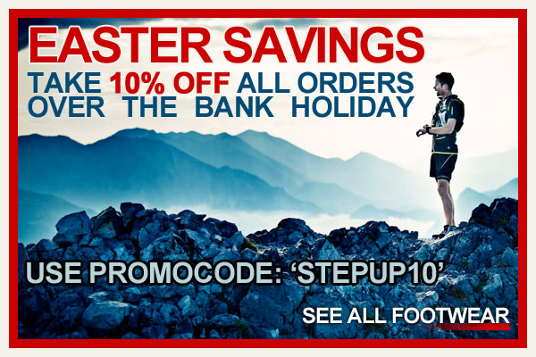 10% off All shoes over Easter
