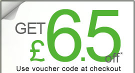 £6.5 off your online order