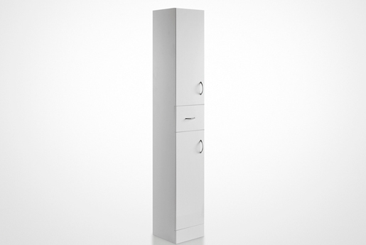 Porter White Modular Tall Cabinet 300mm