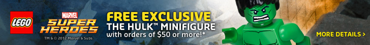 FREE Delivery Exclusive The Hulk Minfigure with orders of 50 or more