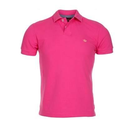 Twisted Soul Dry Polo 12 Bright Pink