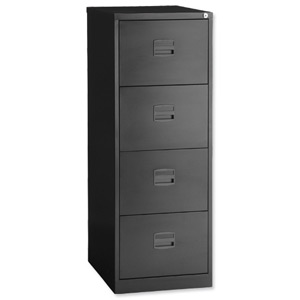 £99 Off Trexus 4-drawer steel filing cabinet