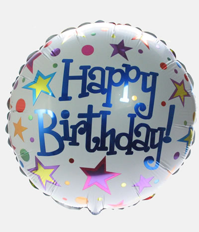 Happy Birthday Helium Balloon Gift