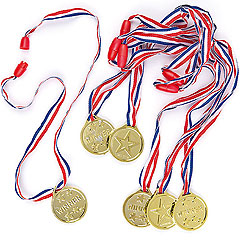 Gold Winning Medals