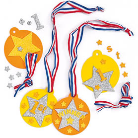 Make Your Own Foam Medal Kits