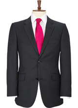 Charcoal Pindot Suit