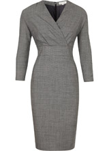 Grey Tweed Dress