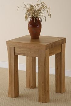 Andorra Solid Oak Lamp Table