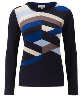 Multilines Colourblock Jumper