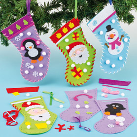 Christmas Stocking Sewing Kits 