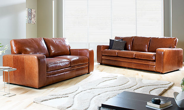 10% Off Sloane Leather Sofa